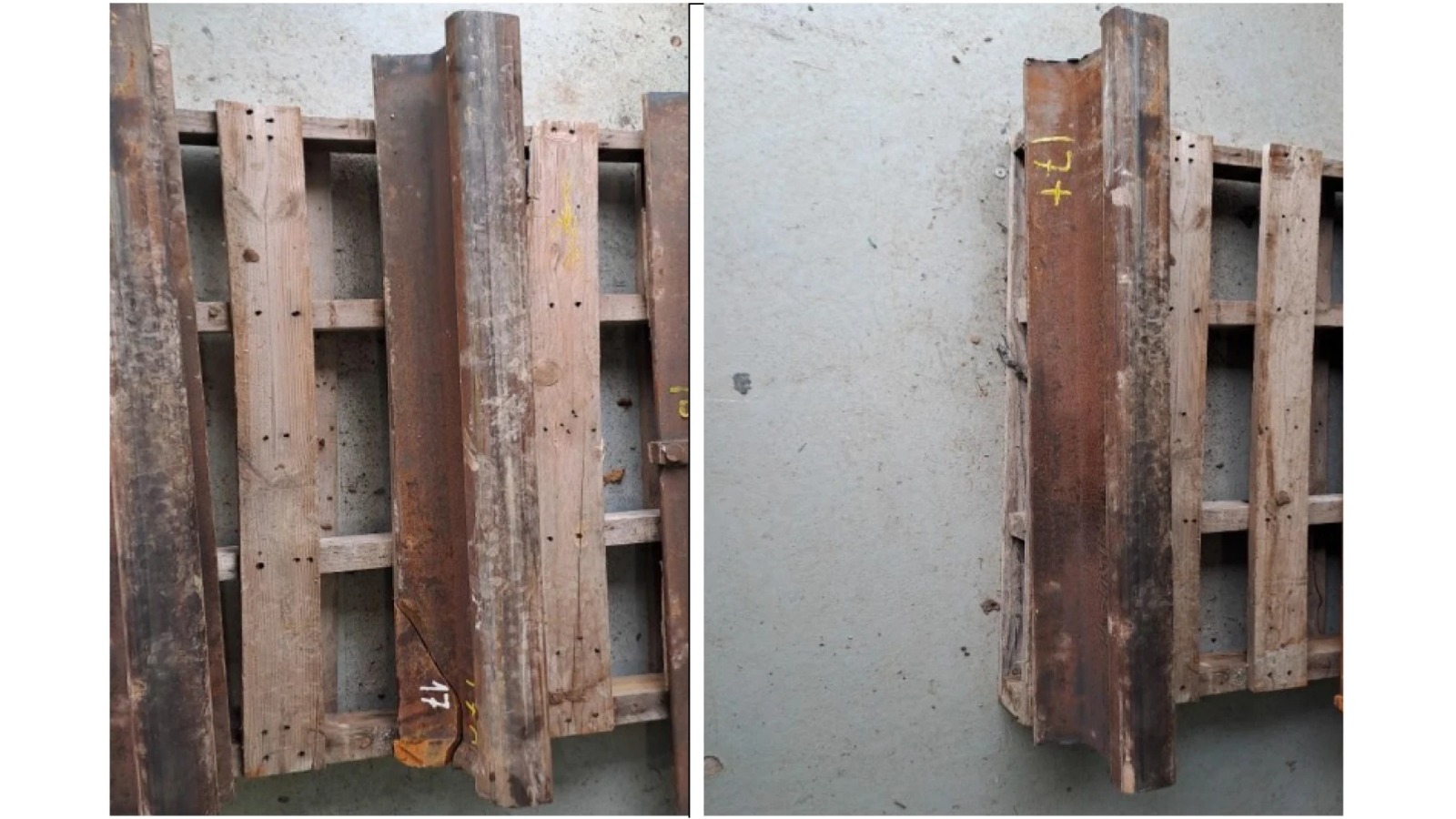 Estas son las soldaduras que Adif se llevó del accidente de Adamuz y que niega haber manipulado
